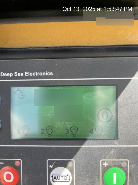 2022 Allmand NLV3GR (4) LED Light Fixture 350W, 23' Vertical Mast, 3kW Prime, Towable, Deep Sea L401, Leveling Jacks, Yanmar T4F 5.8hp