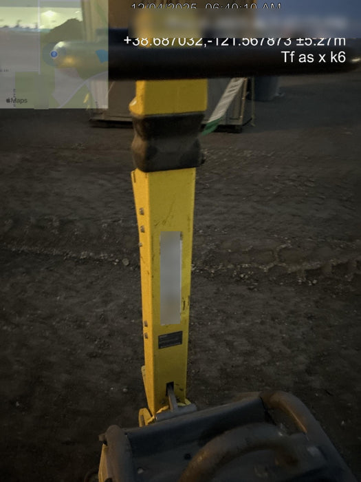 2020 Wacker Neuson DPU4545HEH Standard Reversible Plate Compactor 1000#