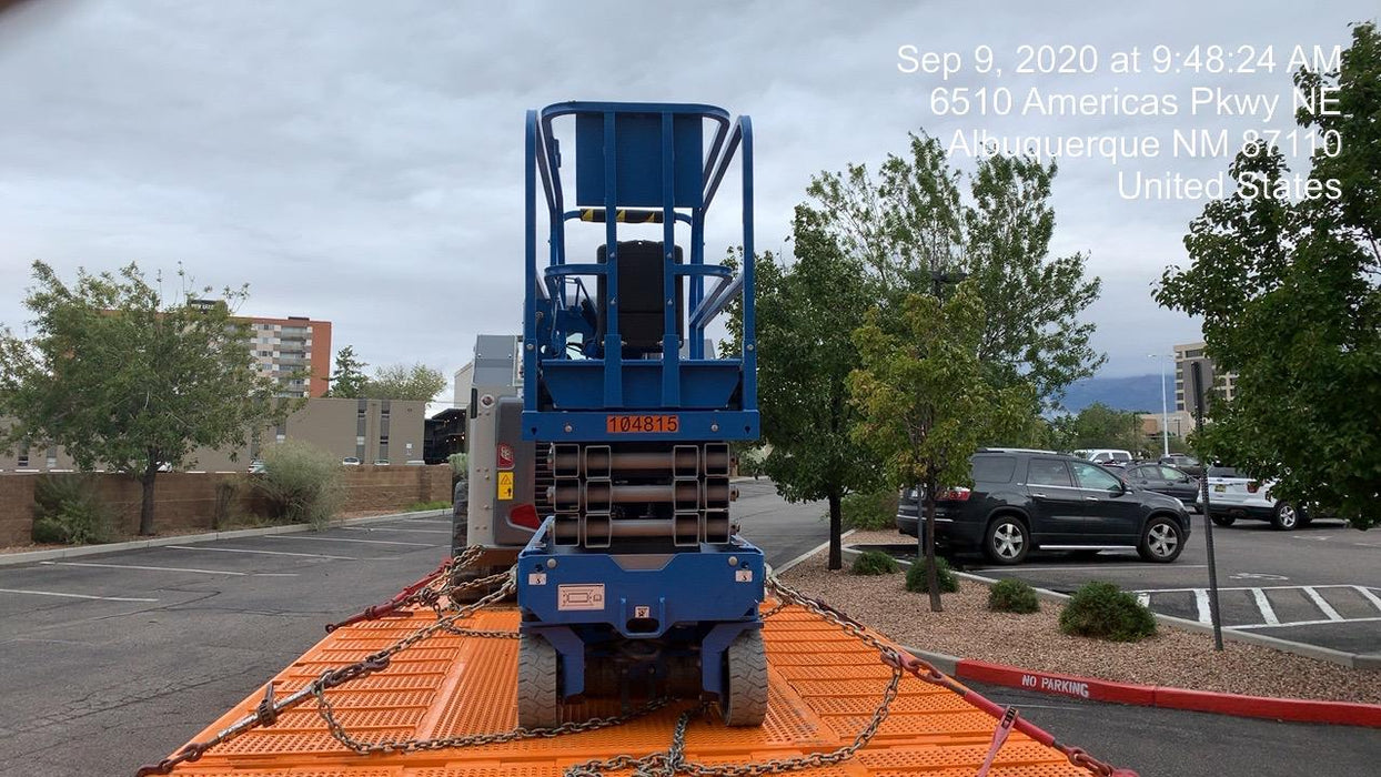 2020 Genie GS-1930 Fixed rails with chain entry gate - Pre A92.20