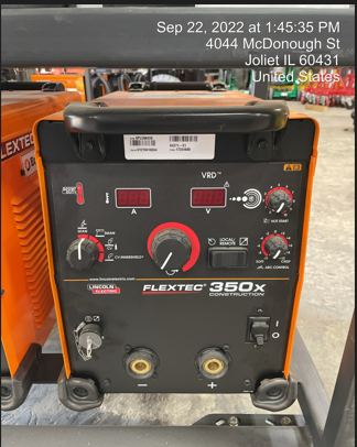 2021 LINCOLN ELECTRIC FLEXTEC 350X