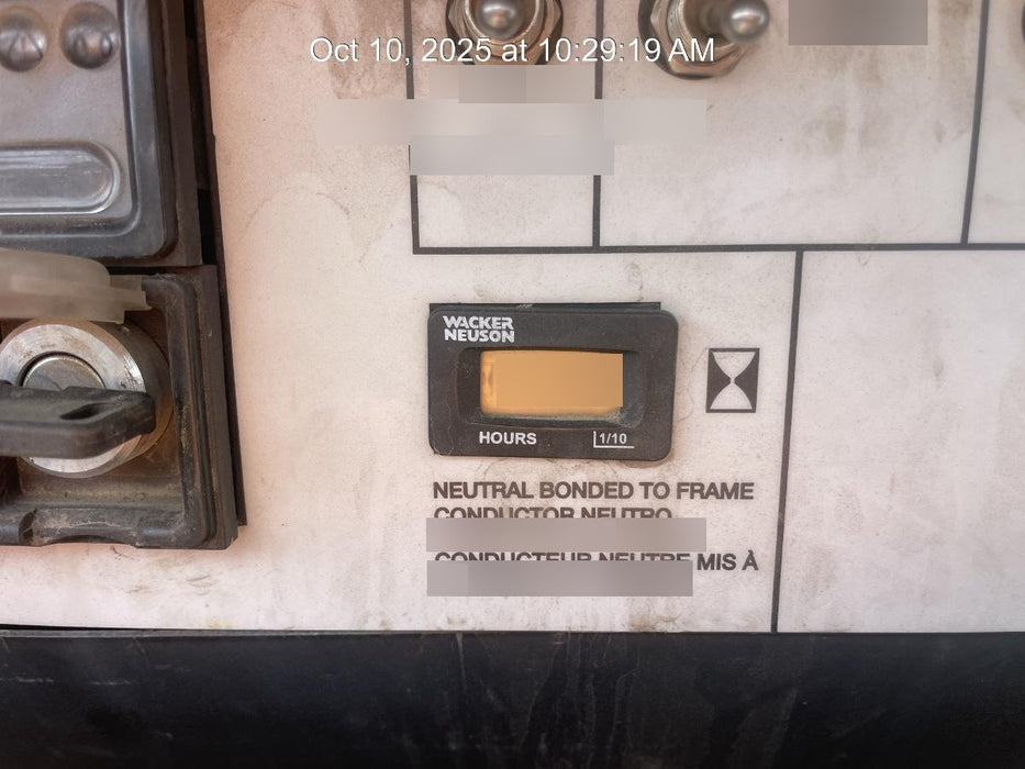 2019 Wacker Neuson LTV6L-MH Standard Options, ES Track Hardware, Fuel Level Sensor