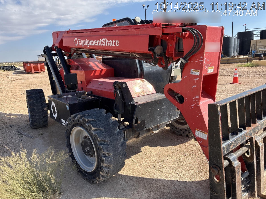 2019 Manitou MTA6034 Canopy, LED Work Lights, Solid Tires, Beacon, Auxiliary Hydraulics 48" Carriage and 48" Forks