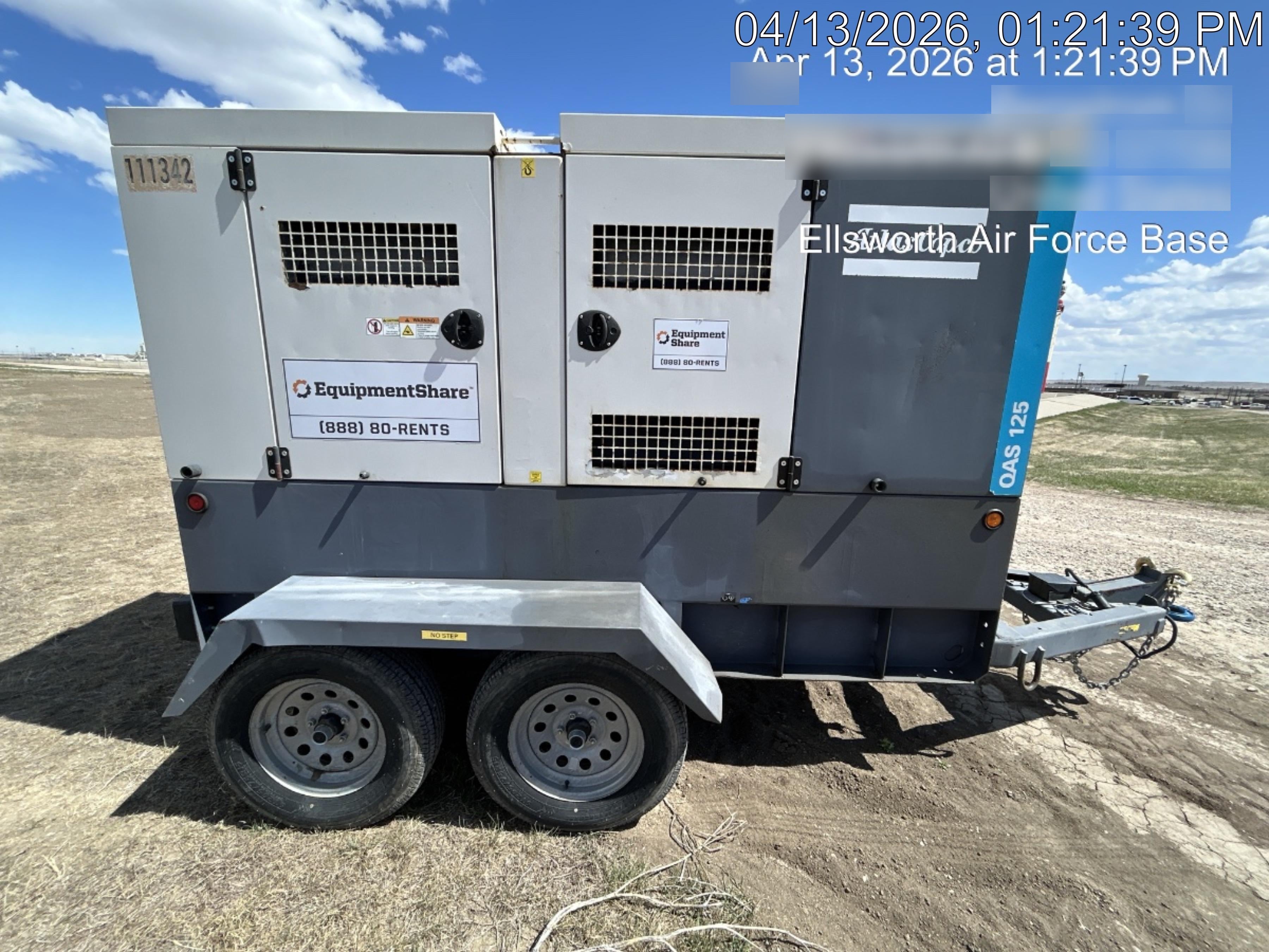 2020 ATLAS COPCO QAS 125