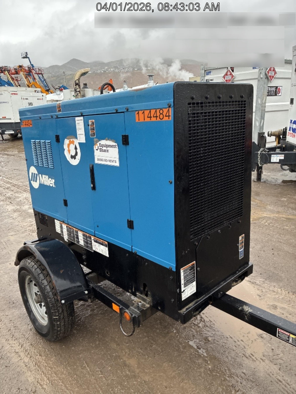2020 Miller Electric BB500 BIG BLUE 500 PRO (KUBOTA) DELUXE W/ ARCREACH