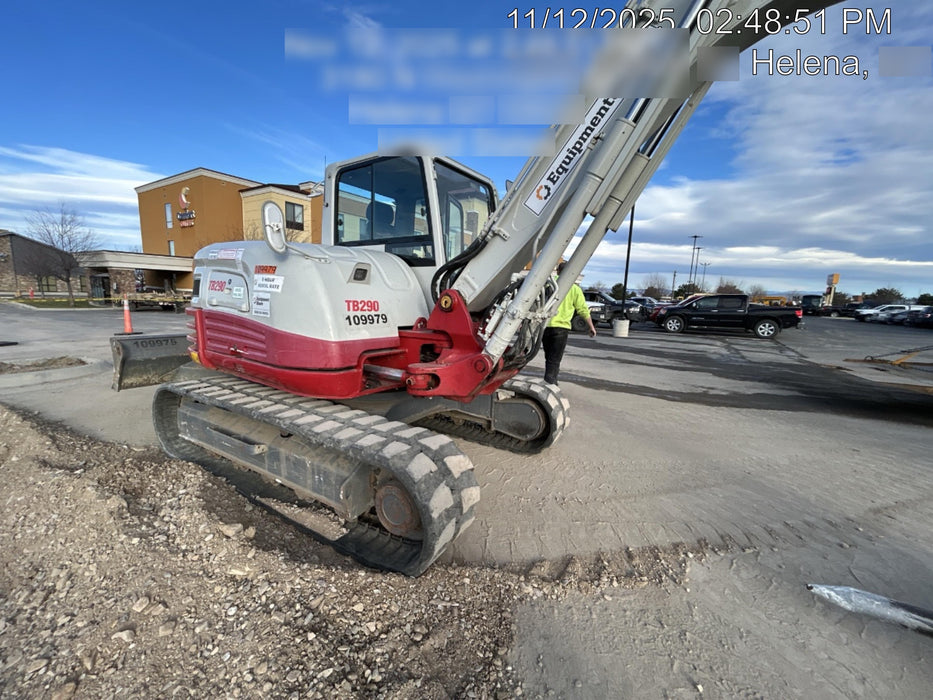 2020 Takeuchi TB290C Cab/Heat/Air, Rubber Tracks, Manual TAG QC