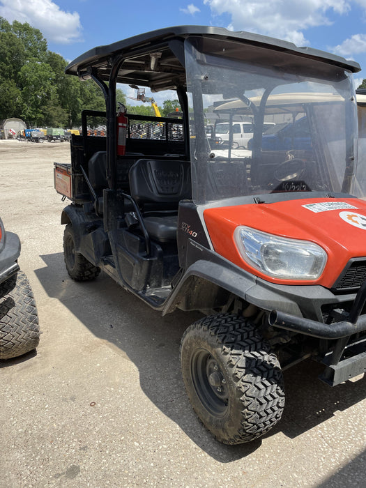 2022 Kubota RTV-X1140W-H Plastic Canopy, Windshield Acrylic Clear, LED Strobe Light, Wire Harness Kit, Back up Alarm