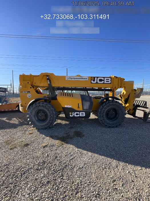 2020 JCB 512-56 Canopy, 74Hp, Solid Tires, Work Lights, Beacon, Aux Hydraulics, Back up Alarm, Lifting Eye, ES Decals