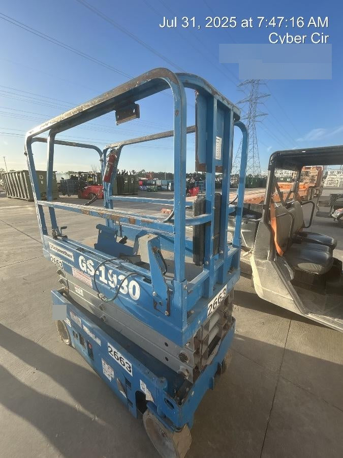 2017 Genie GS-1930 Genie GS-1930 Scissor Lift