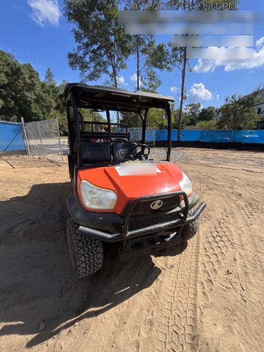 Kubota RTV-X1140W-H Canopy, 4-Seater, Diesel, Windshield Acrylic Clear, Strobe Light, Backup Alarm