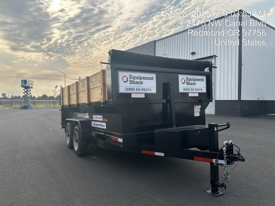 2025 TEXAS PRIDE TRAILERS DT714416KBP