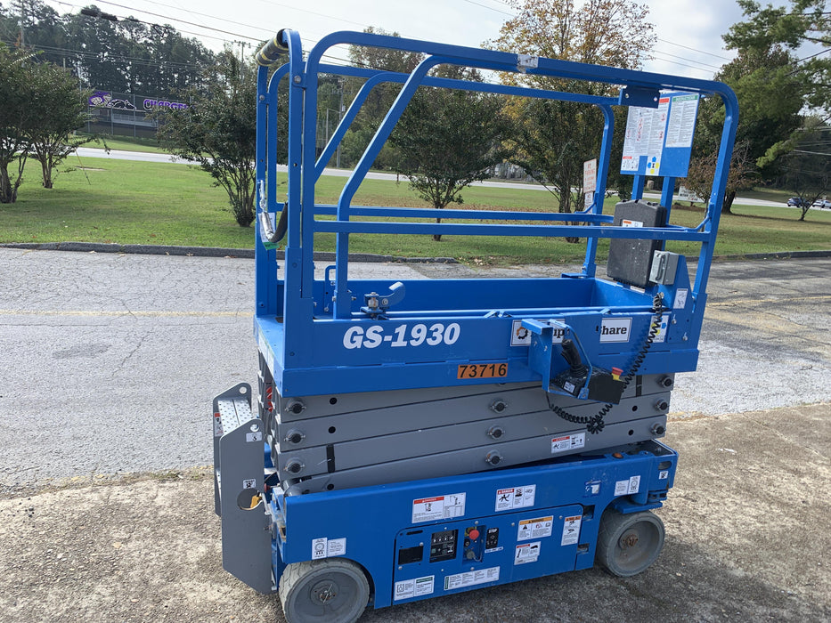 2020 Genie GS-1930 Fixed rails with chain entry gate - Pre A92.20