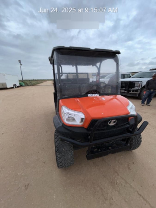 2022 Kubota RTV-X1140W-H Plastic Canopy, Windshield Acrylic Clear, LED Strobe Light, Wire Harness Kit, Back up Alarm