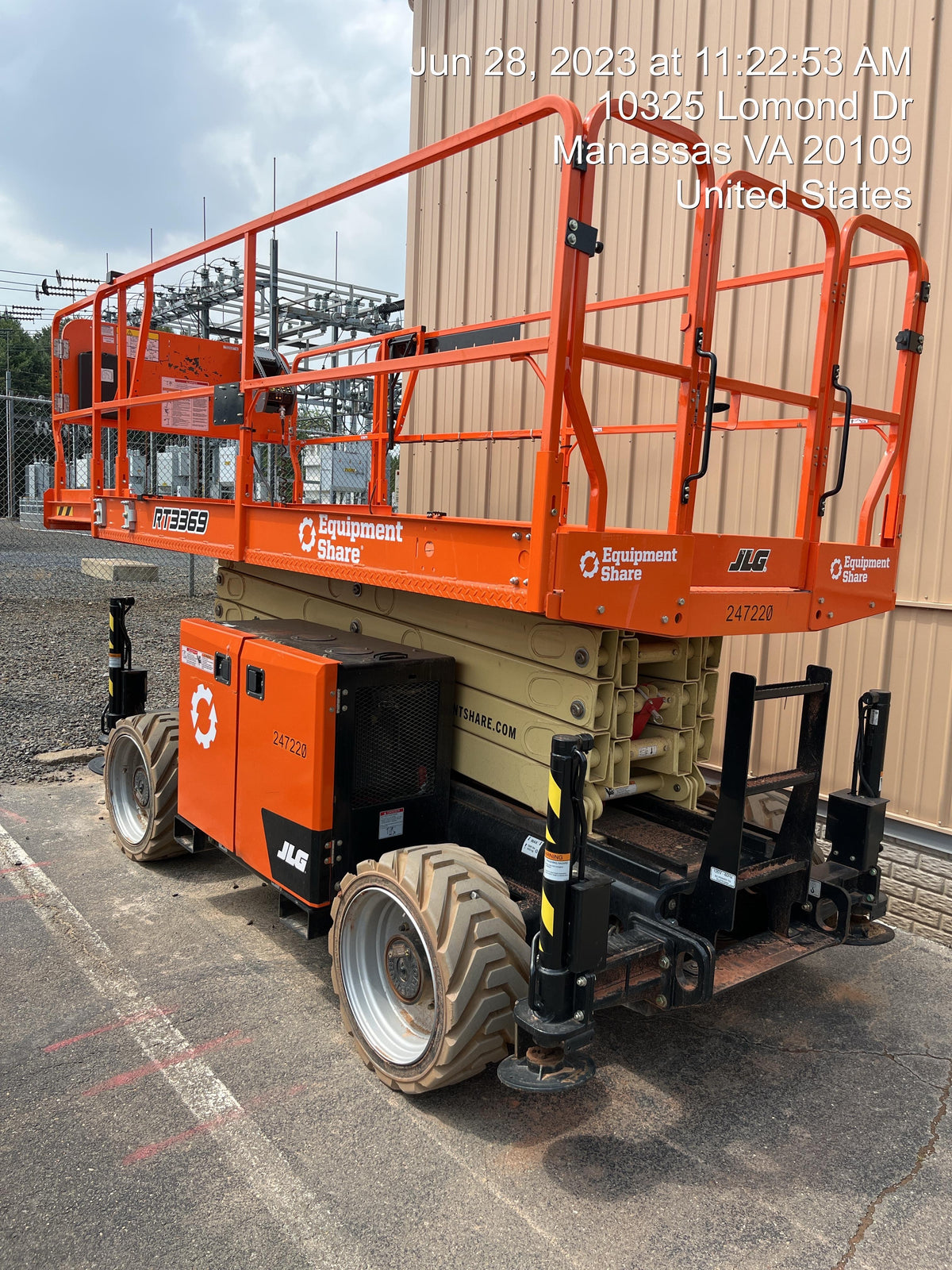 2022 JLG RT3369