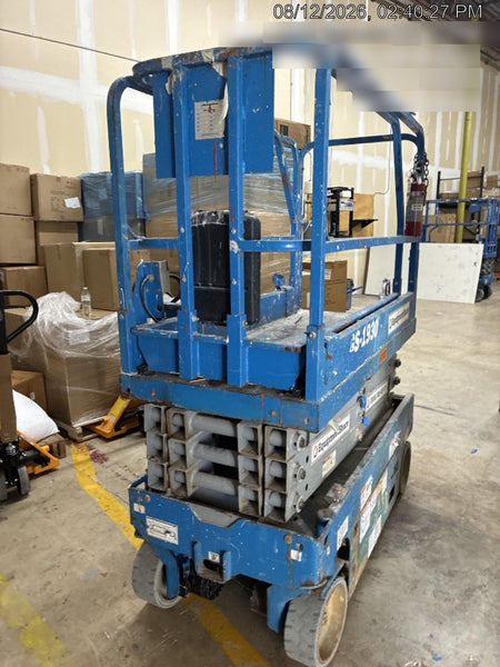 2019 Genie GS-1930 Fixed Rails with Chain Entry
