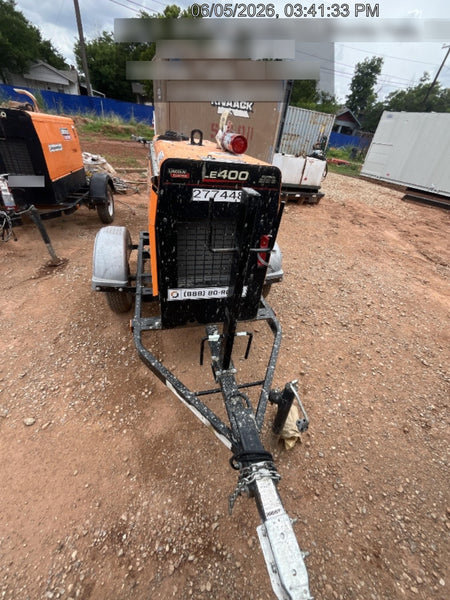 2022 Lincoln Electric LE400 Kubota V1505, Trlr, Cable Rack, Light Kit, ES Decals, T3