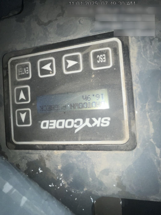 2020 Skyjack SJIII-3219 Solid NM Tires, Half height spring hinged entry gate, Dual Beacons, 800W Inverter