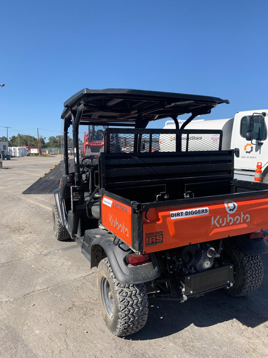 2021 Kubota RTV-X1140W-H Plastic Canopy, Windshield Acrylic Clear, LED Strobe Light, Wire Harness Kit, Back up Alarm