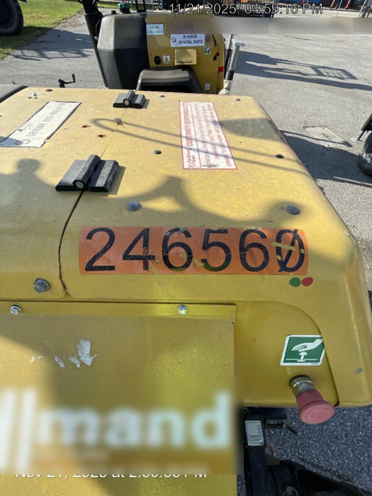 2022 Allmand NLV3GR (4) LED Light Fixture 350W, 23' Vertical Mast, 3kW Prime, Towable