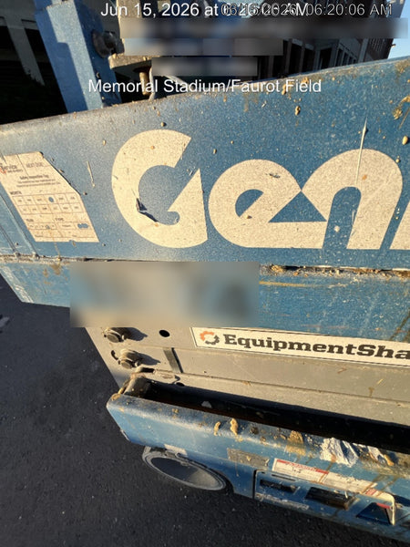 2018 Genie GS-1930 Genie GS-1930 w/Fixed Rail, Chain Entry