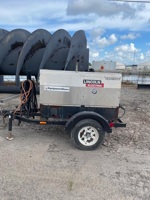 2019 Lincoln Electric Vantage 322 Lincoln Vantage 322 Welder w/Trailer, Light Kit, Cable Rack
