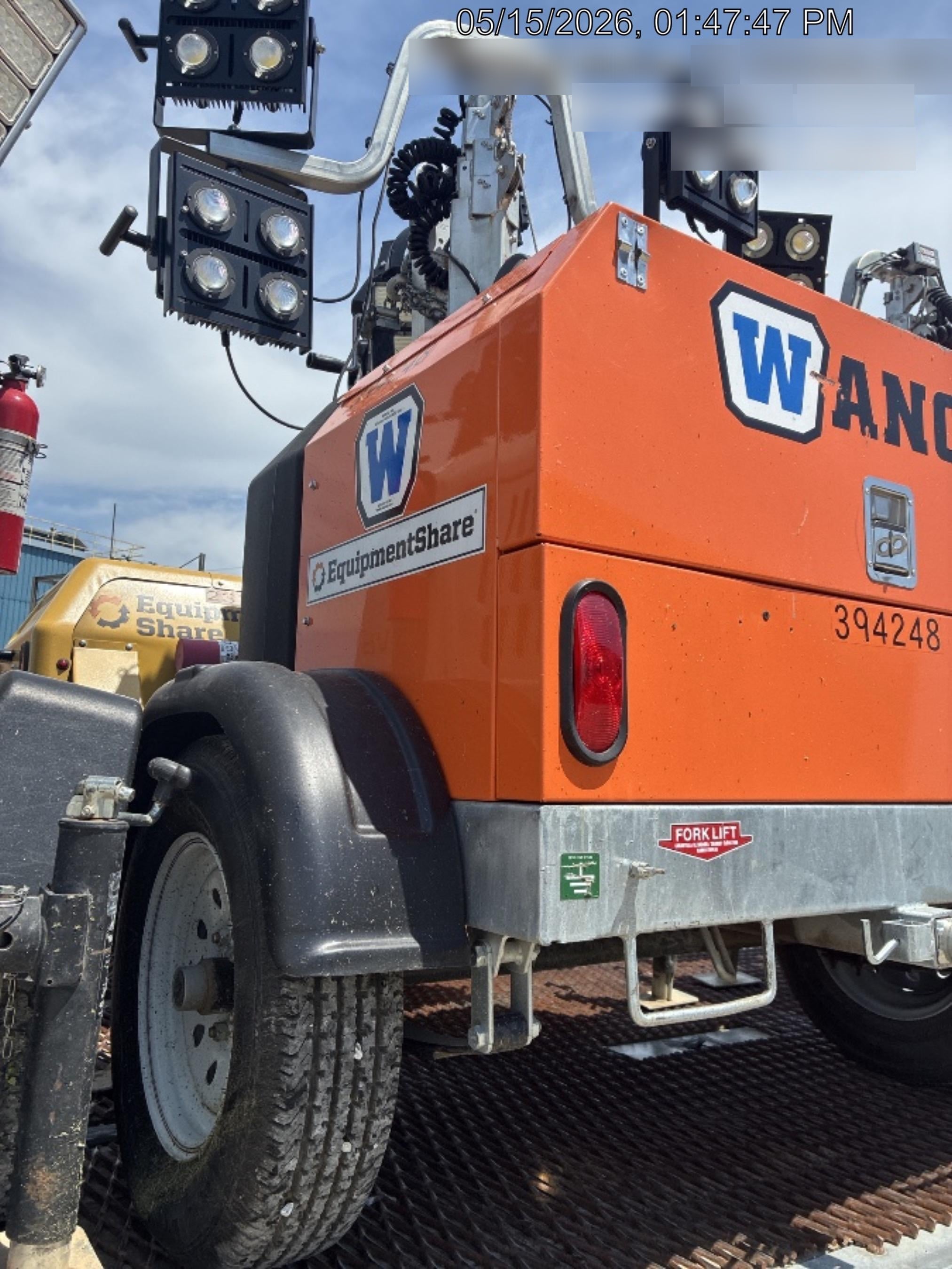 2024 Wanco WLTT-4MM4K Diesel, Deep Sea Controller, Shore Power Plug, Auto Start, (4) 350W LED Floodlights, 4kW Generator, 60 Gal Fuel Tank, 2" Ball, T3