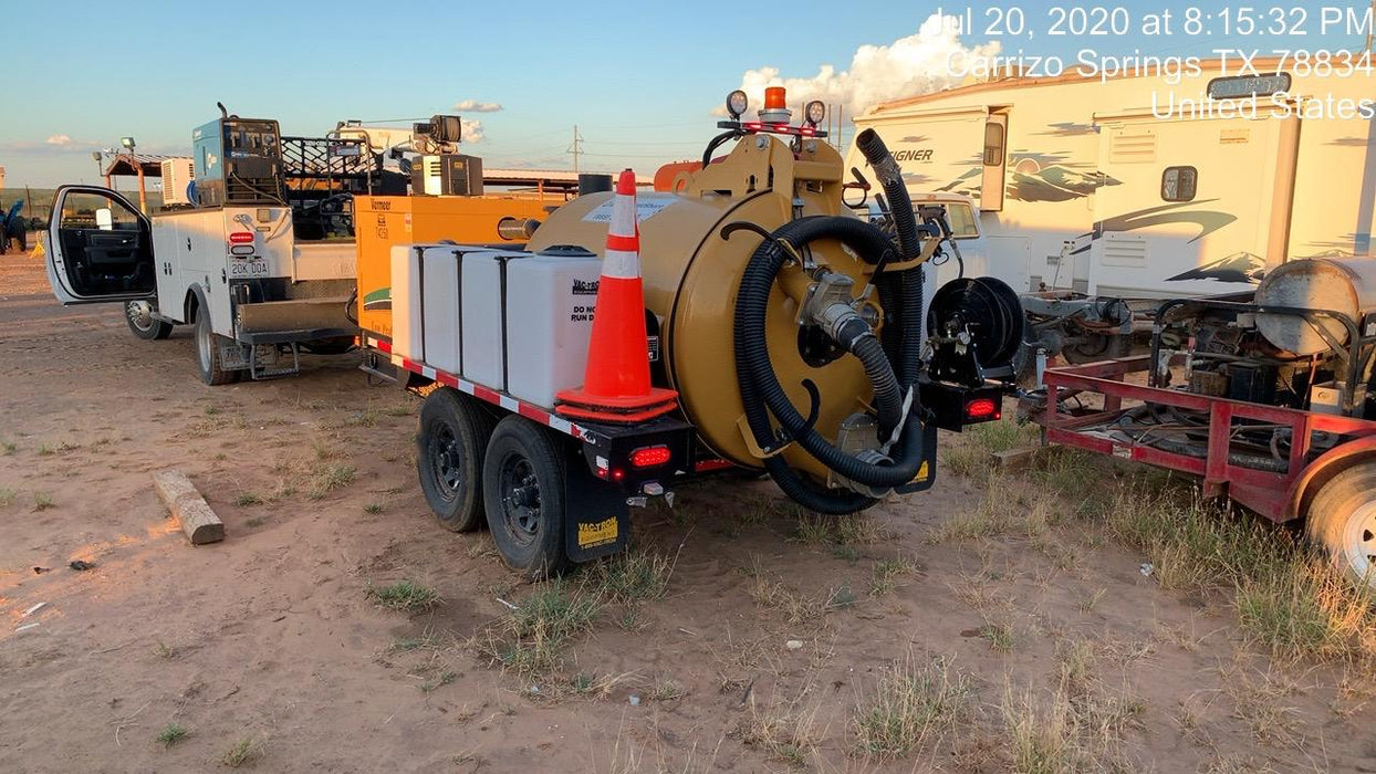 2020 Vac-Tron LP573XDT 24Hp Kohler Diesel - 500 Gal Debris Tank - 500 CFM Vacuum Pump - x2 100 Gal Water Tanks