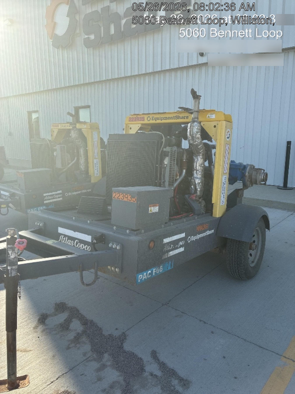 2022 ATLAS COPCO PAC F66 KD
