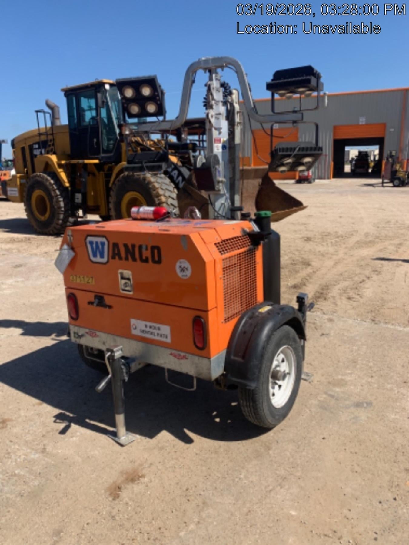 2023 Wanco WLTT-4MM4K Diesel, Deep Sea Controller, Shore Power Plug, Auto Start, (4) 350W LED Floodlights, 4kW Generator, 60 Gal Fuel Tank, 2" Ball, T3