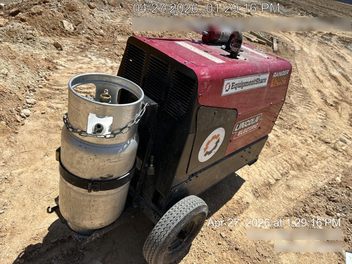 2021 Lincoln Electric Ranger 305 LPG K3430-1, Ranger 305 LPG, Undercarriage, Tank Holder & Strap, 10kw AC Gen, 25hp Kohler LPG Eng