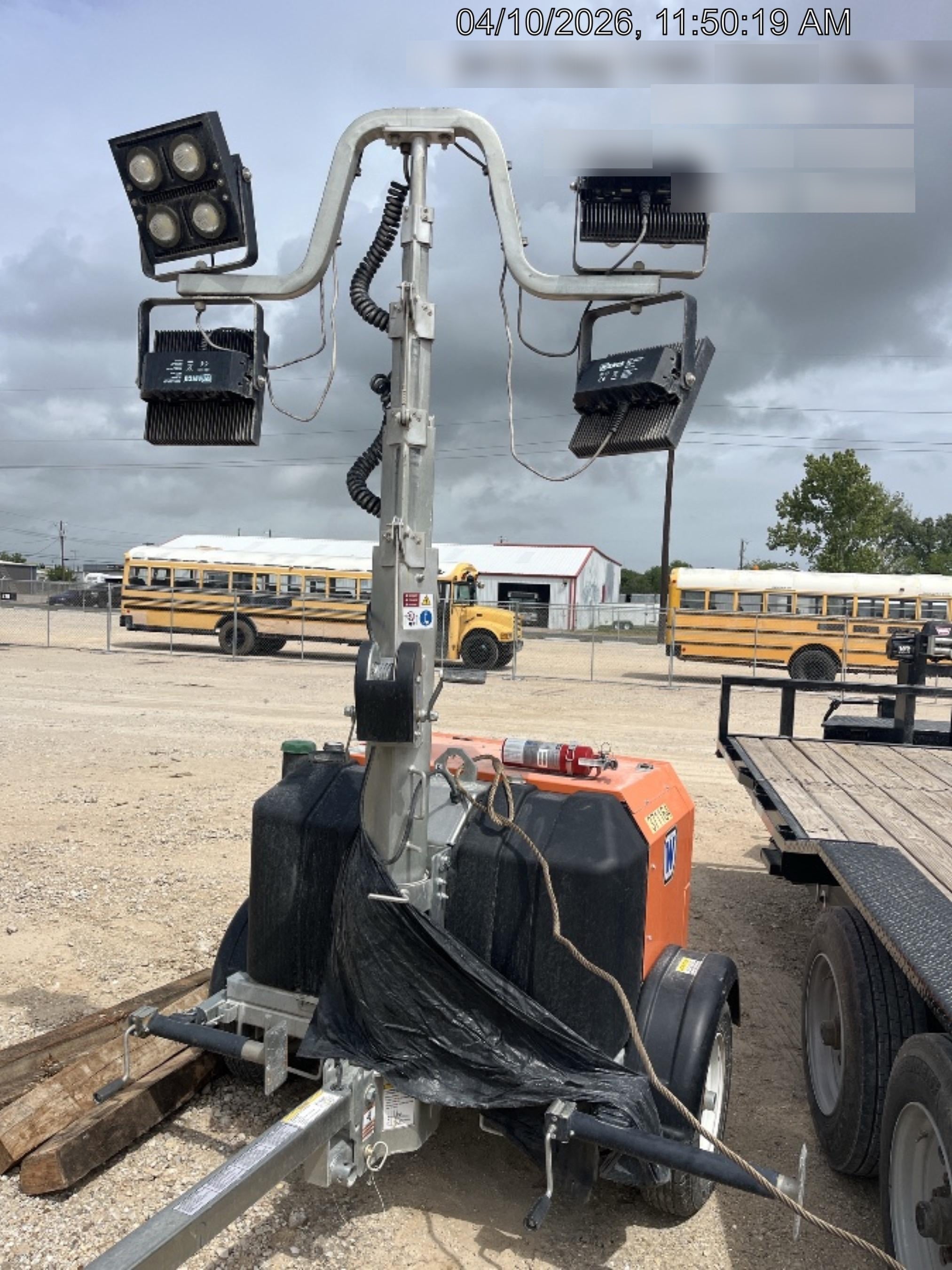 2023 Wanco WLTT-4MM4K Diesel, Deep Sea Controller, Shore Power Plug, Auto Start, (4) 350W LED Floodlights, 4kW Generator, 60 Gal Fuel Tank, 2" Ball, T3