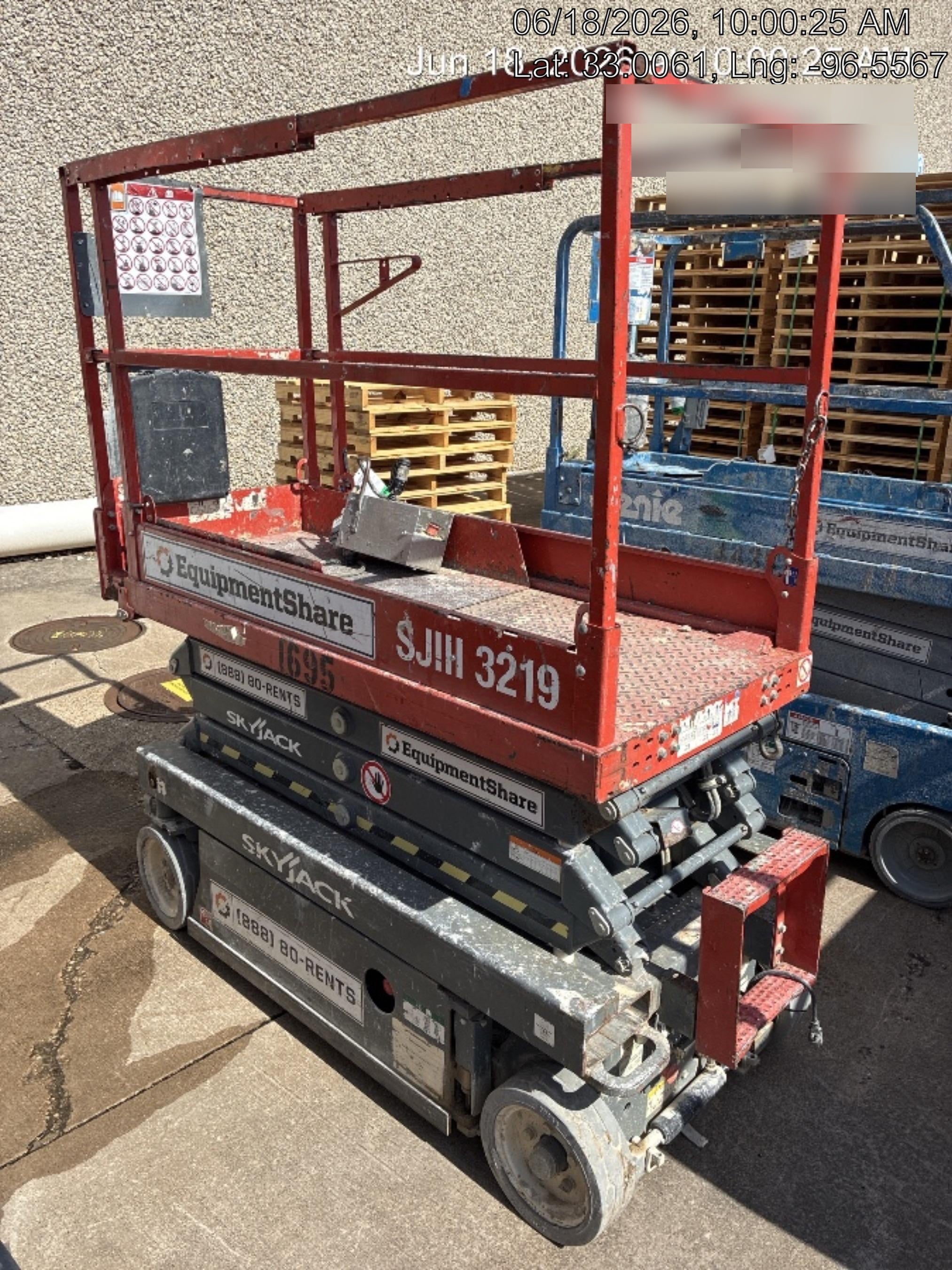 2016 Skyjack SJIII-3219 Skyjack SJ3219 Scissor Lift