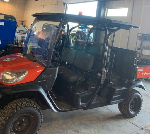 2022 Kubota RTV-X1140W-H Plastic Canopy, Windshield Acrylic Clear, LED Strobe Light, Wire Harness Kit, Back up Alarm