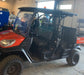 2022 Kubota RTV-X1140W-H Plastic Canopy, Windshield Acrylic Clear, LED Strobe Light, Wire Harness Kit, Back up Alarm