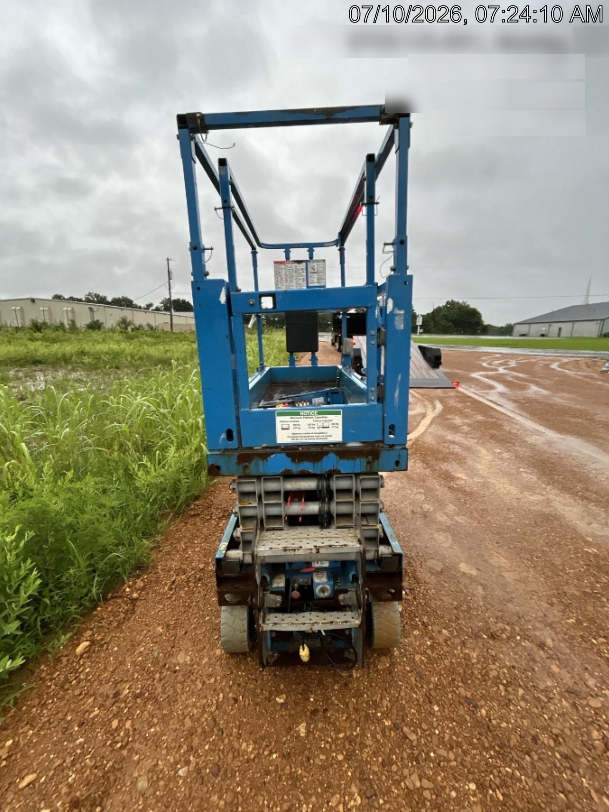 2020 Genie GS-1930 Solid Non Marking Tires, Beacon, Folding rails with half height swing gate