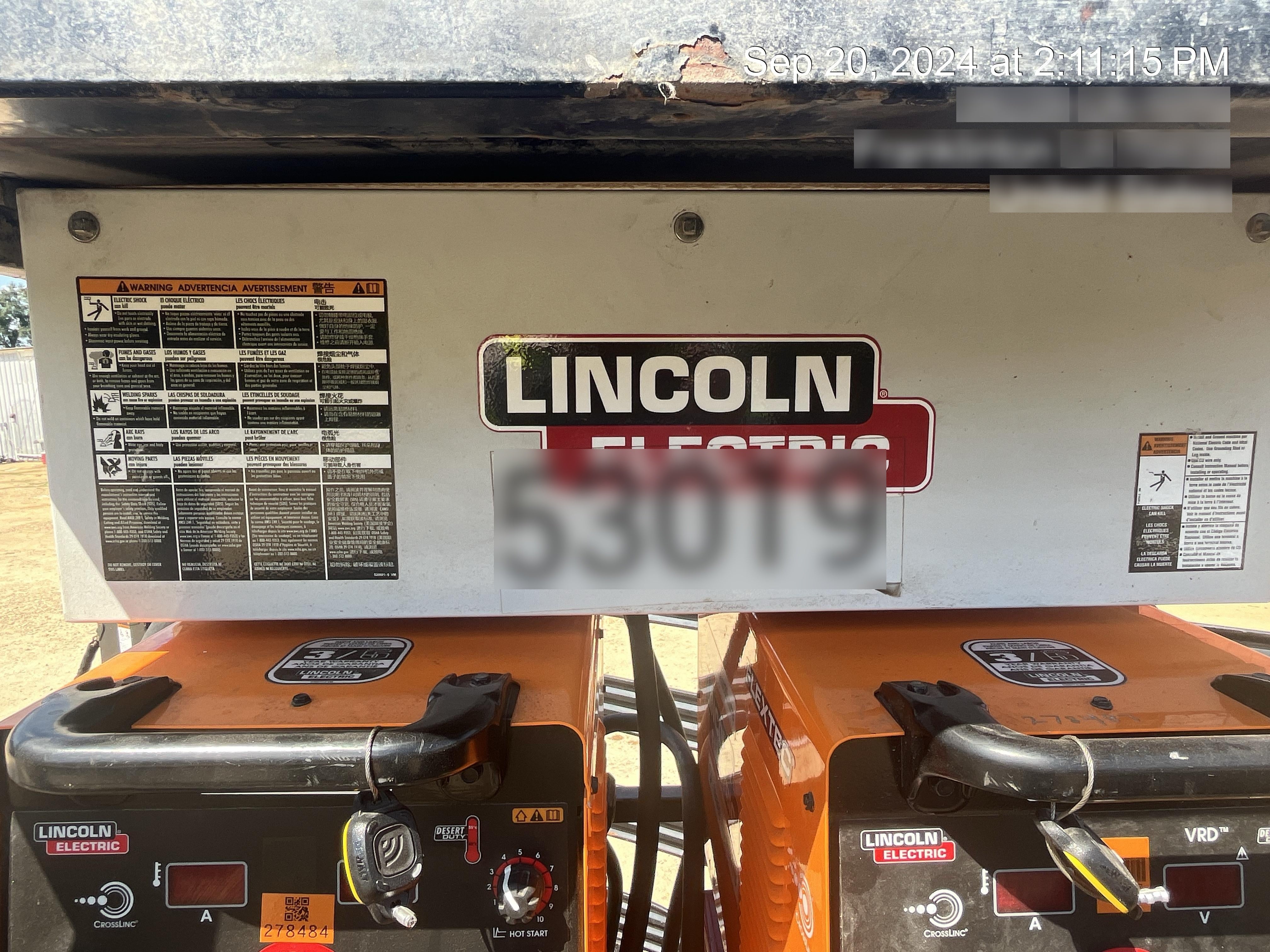 2019 LINCOLN ELECTRIC K3402-2