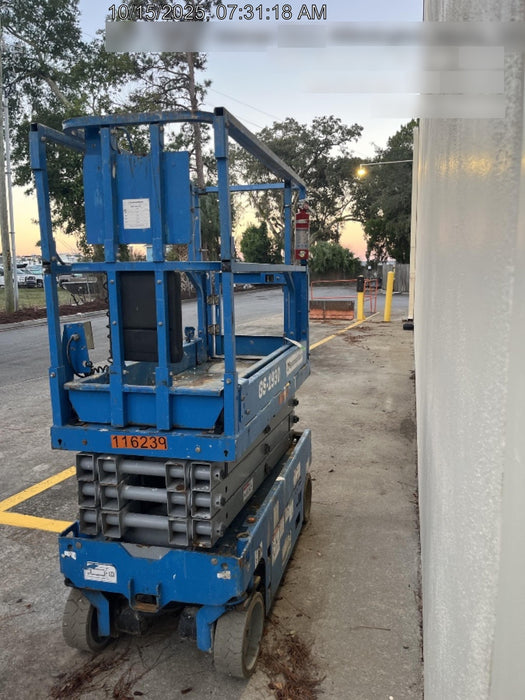 2020 Genie GS-1930 Solid Non Marking Tires, Beacon, Folding rails with half height swing gate