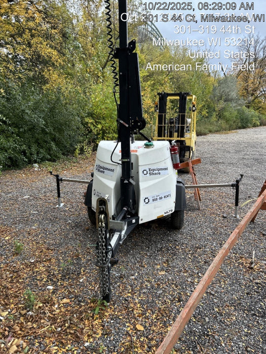 2023 Generac MLT2 Diesel, Flex Switch 120V Input, Powerzone Controller, (4) 320W LED Lights, 4kW Generator, 39.9 Gal Fuel Tank, 2" Ball, T3