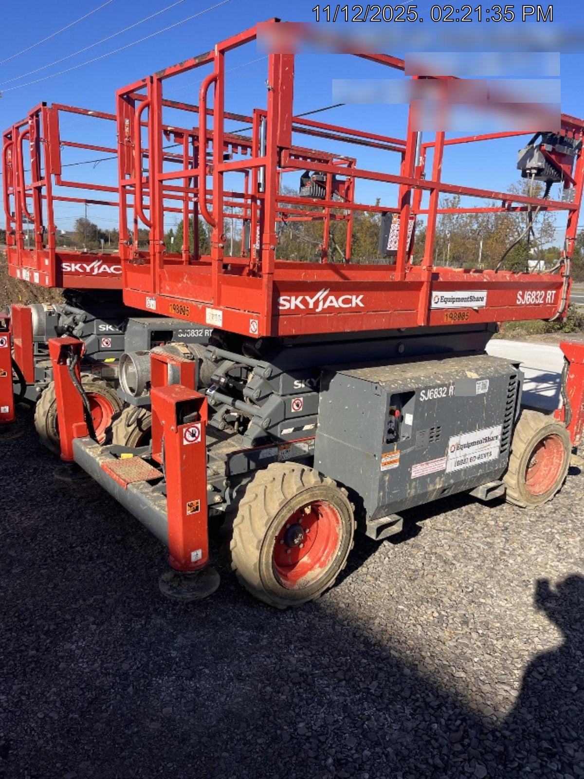 2021 SKYJACK SJ6832 RT