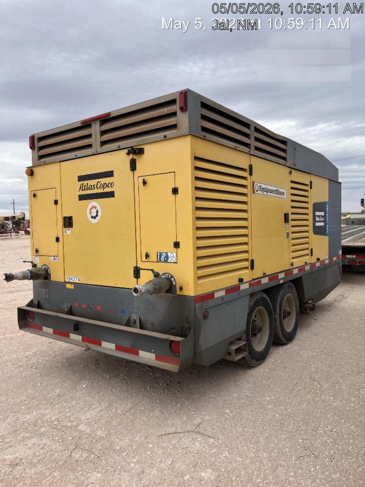 2020 ATLAS COPCO XAS 1800