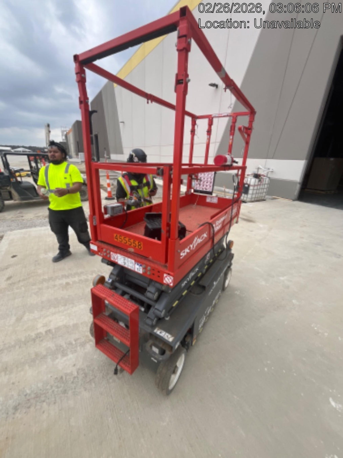 2024 Skyjack SJ3219 Electric Drive, Sld NM Tires, DBcns, RFRails, Power to Platform, T3 + Access Control