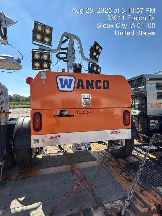2024 Wanco WLTT-4MM4K Diesel, Deep Sea Controller, Shore Power Plug, Auto Start, (4) 350W LED Floodlights, 4kW Generator, 60 Gal Fuel Tank, 2" Ball, T3