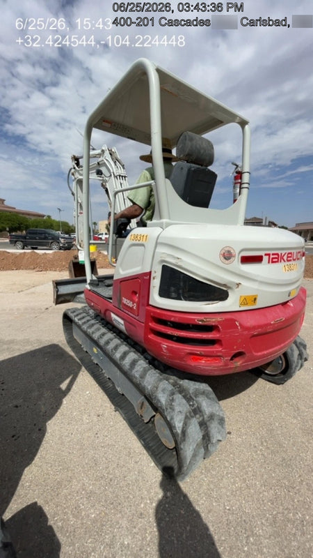 2021 TAKEUCHI TB250-2