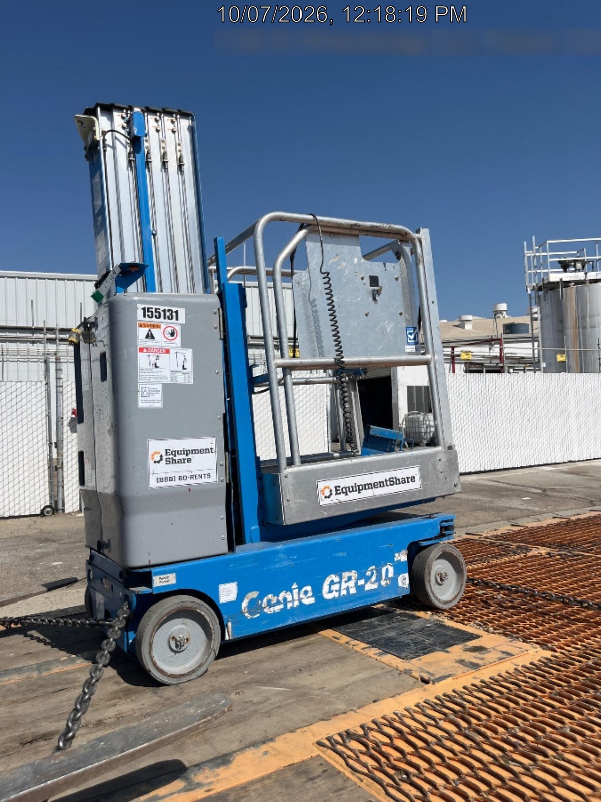 2021 GENIE GR-20