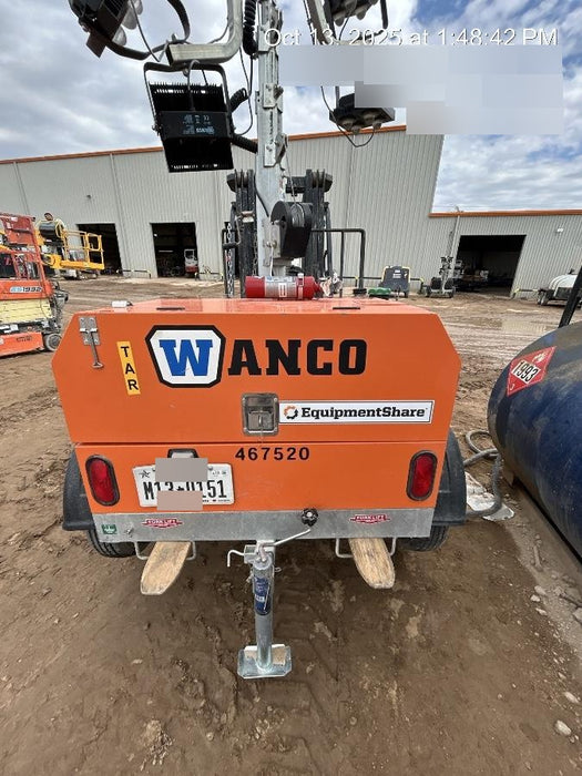 2024 Wanco WLTT-4MM4K Diesel, Deep Sea Controller, Shore Power Plug, Auto Start, (4) 350W LED Floodlights, 4kW Generator, 60 Gal Fuel Tank, 2" Ball, T3