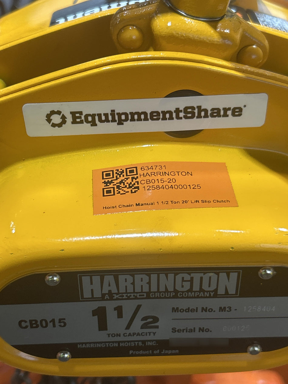 2026 HARRINGTON CB015-20