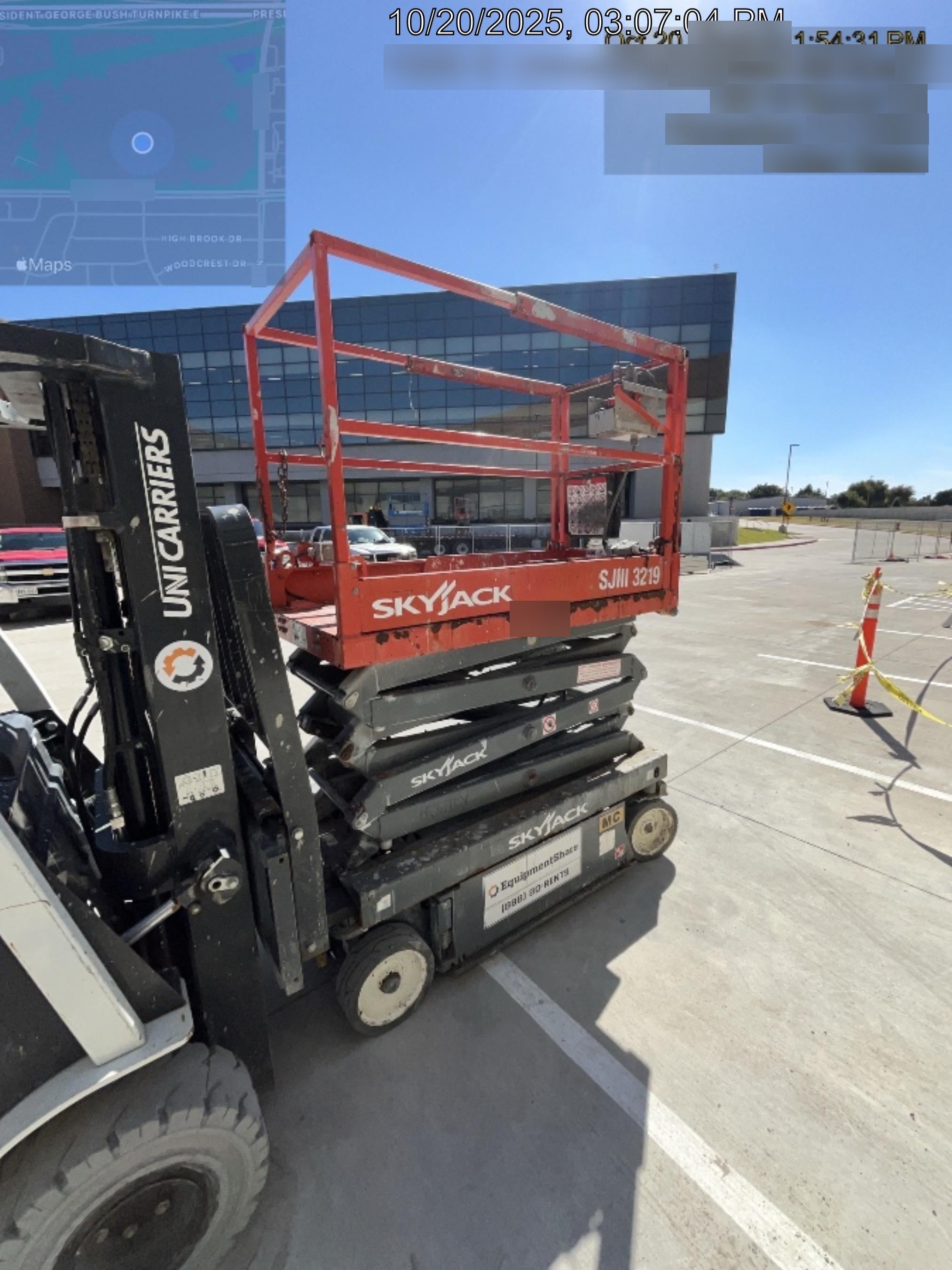2019 Skyjack SJIII-3219 Standard Options