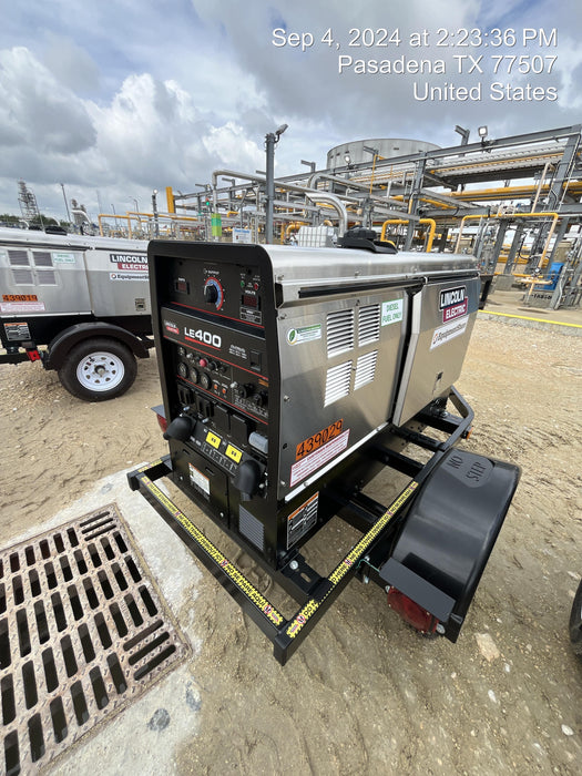 2024 Lincoln Electric LE400 Kubota V1505, Trlr, Cable Rack, Light Kit, ES Decals, T3