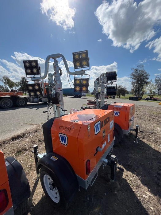 2024 Wanco WLTT-4MM4K Diesel, Deep Sea Controller, Shore Power Plug, Auto Start, (4) 350W LED Floodlights, 4kW Generator, 60 Gal Fuel Tank, 2" Ball, T3