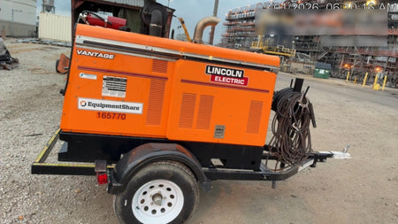 2021 Lincoln Electric Vantage 549X Ready Pak 3, ORANGE (includes trailer, cable rack, fender light kit)