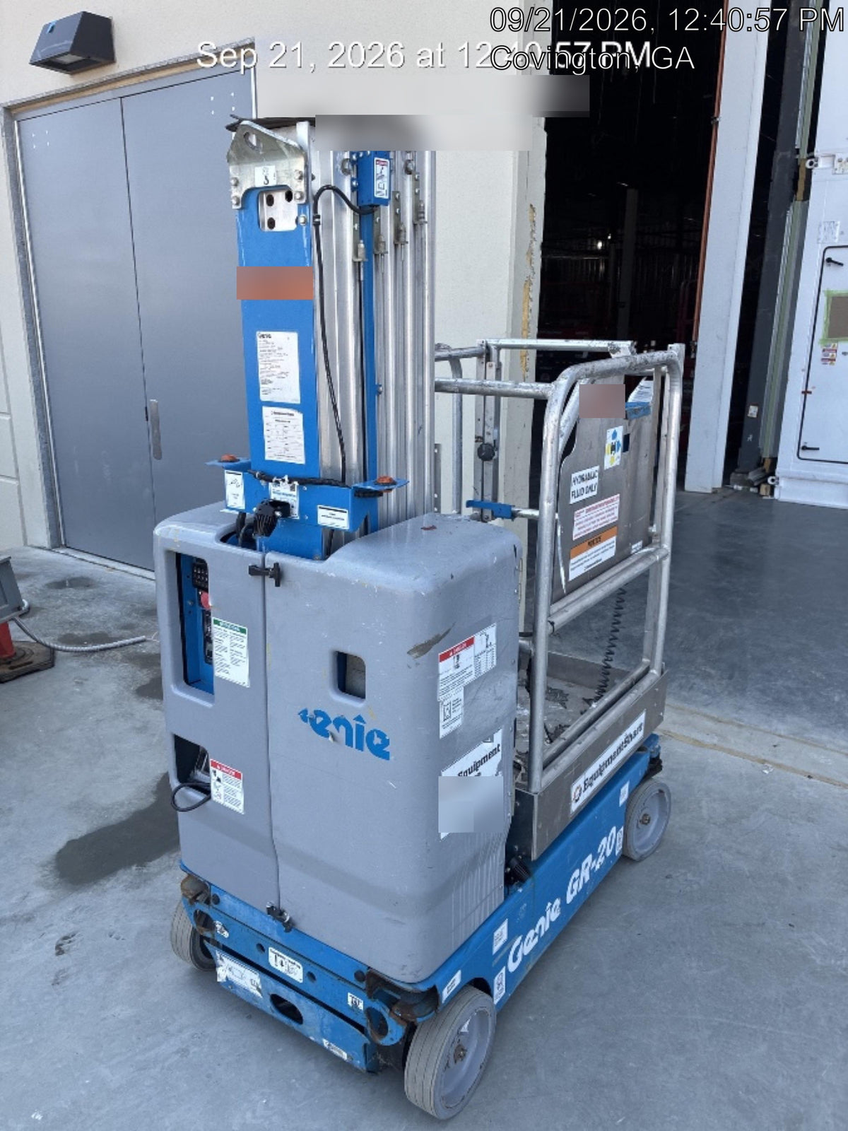 2019 GENIE GR-20
